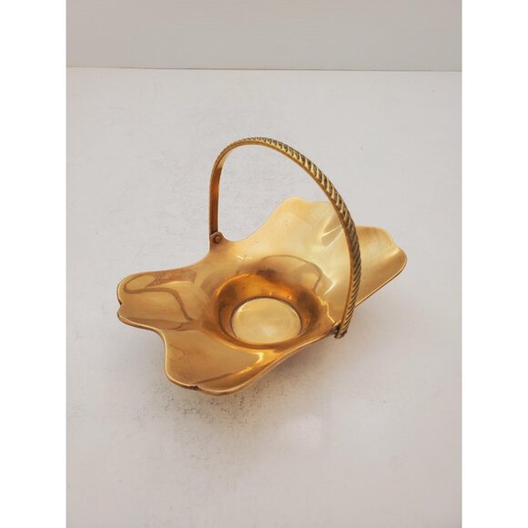 Vintage 1950s / BRASS SOAP DISH / Solid Brass Soap Holder Soap Dispenser Vintage - Picture 3 of 10